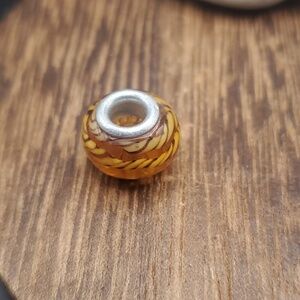 Golden‎ yellow rope charm